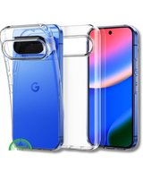 Hoesje Google Pixel 10 Transparante Backcover met sluit strak aan