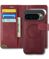 Hoesje Pixel 10 Bookcase Rood 2-in-1 Stijlvolle Wallet Case met Kaarthouder