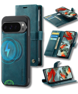 Hoesje Pixel 10 Bookcase Groen 2-in-1 Stijlvolle Wallet Case met Kaarthouder