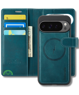 Hoesje Pixel 10 Bookcase Groen 2-in-1 Stijlvolle Wallet Case met Kaarthouder