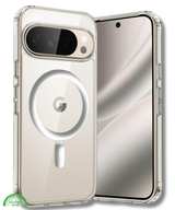 Hoesje Google Pixel 10 5G Crystal Clear Case Met MagSafe Ring & Shockproof Hoeken