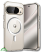 Hoesje Google Pixel 10 5G Crystal Clear Case Met MagSafe Ring & Shockproof Hoeken