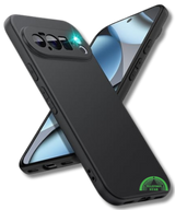 Hoesje Google Pixel 10 Pro XL Zwart Soft-Touch Case strak
