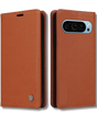 Hoesje Google Pixel 10 Pro XL Rood Lederen Look Met Pasjeshouder & Magnetische Sluiting