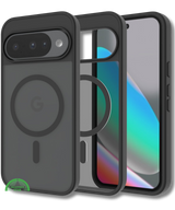 Hoesje Google Pixel 10 Pro XL Crystal Clear Case Met MagSafe Ring Strak