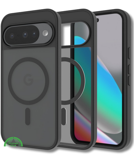 Hoesje Google Pixel 10 Pro XL Crystal Clear Case Met MagSafe Ring Strak
