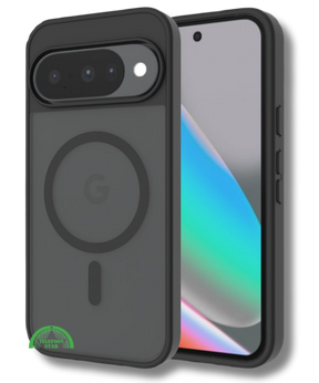 Hoesje Google Pixel 9 Pro XL Crystal Clear Case Met MagSafe Ring Strak