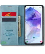 Hoesje Google Pixel 10 Pro XL Turquoise Look Met Pasjeshouder & Magnetische Sluiting