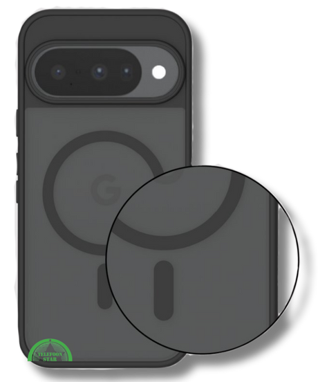 Hoesje Google Pixel 10 5G Crystal Clear Case Met MagSafe Ring Strak
