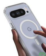 Hoesje Google Pixel 10 5G Crystal Clear Case Met MagSafe Ring & Shockproof Hoeken