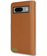 Hoesje voor Google Pixel 8 Bruin Bookcase Kunstleer met Pasjeshouder