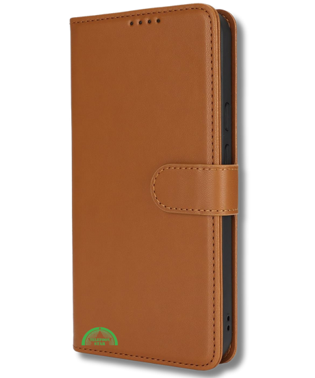 Hoesje voor Google Pixel 8 Bruin Bookcase Kunstleer met Pasjeshouder