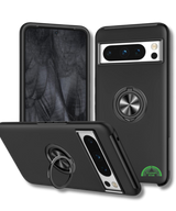 Hoesje voor Google Pixel 8a zwart met Ringhouder