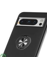 Hoesje voor Google Pixel 8a zwart met Ringhouder