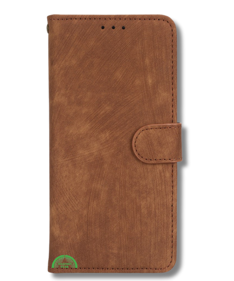Google Pixel 8 Pro Bookcase Hoesje Bruin Leren Look Met Pasjeshouder