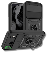 Hoesje voor Google Pixel 8a Zwart Shockproof stevige sluiting