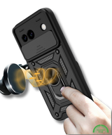 Hoesje voor Google Pixel 8a Zwart Shockproof stevige sluiting