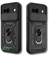 Hoesje voor Google Pixel 8a Zwart Shockproof stevige sluiting