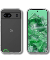 Hoesje voor Google Pixel 8a Transparant stevige sluiting