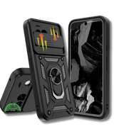 Hoesje voor Google Pixel 8a Zwart Shockproof stevige sluiting