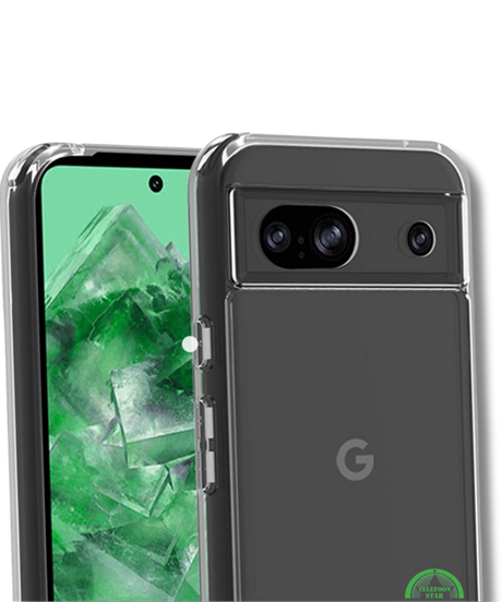 Hoesje voor Google Pixel 8a Transparant stevige sluiting