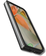 Hoesje Google Pixel 9 Pro Fold Zwart Backcover met sluit strak aan