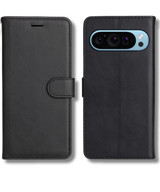 Hoesje Google Pixel 9 Pro XL Zwart Bookcase Met Pasjeshouder