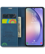 Hoesje Google Pixel 9 Pro XL Groen Bookcase Met Pasjeshouder