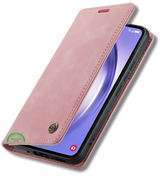 Hoesje Google Pixel 9 Pro XL Roze Bookcase Met Pasjeshouder