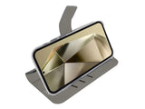 iPhone 17 Bookcase Hoesje &ndash; Magnetisch, Pasjeshouder &amp; Standaardfunctie