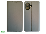 Boek case Grijs cover iPhone 16