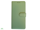 Boek case Groen cover iPhone 16 Plus