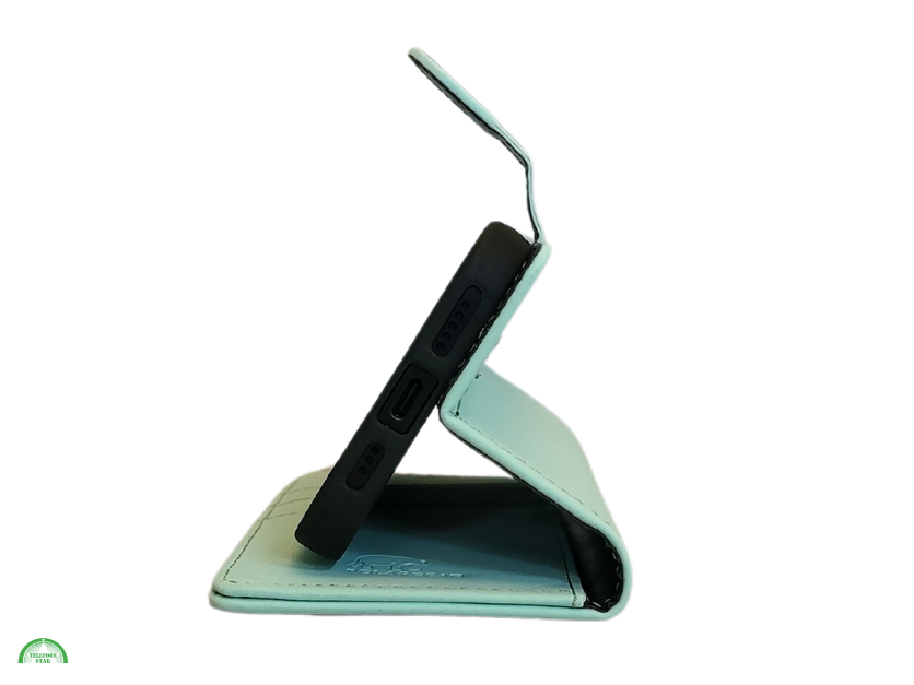 Boek case Groen cover iPhone 16 Plus