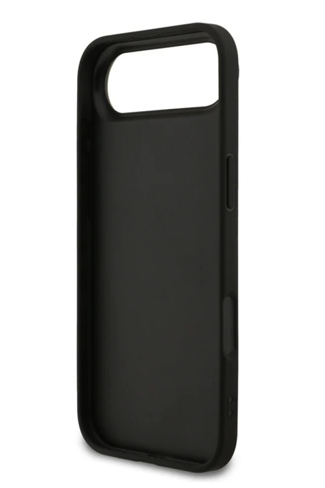 Luxe Protectcase voor iPhone 17 Air &ndash; Guess Black Edition met 4G Logo