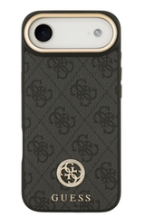 Luxe Protectcase voor iPhone 17 Air &ndash; Guess Black top