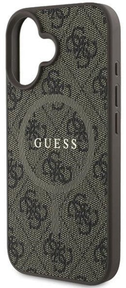 Guess MagSafe Hoesje Bruin voor iPhone 16 Plus