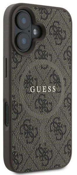 Guess MagSafe Hoesje Bruin voor iPhone 16