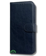 Hoesje voor Samsung A37 Blauw Bookcase Magnetisch met Pasjeshouder