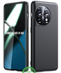 OnePlus 11 Zwart Siliconen Hoesje - Goede Bescherming