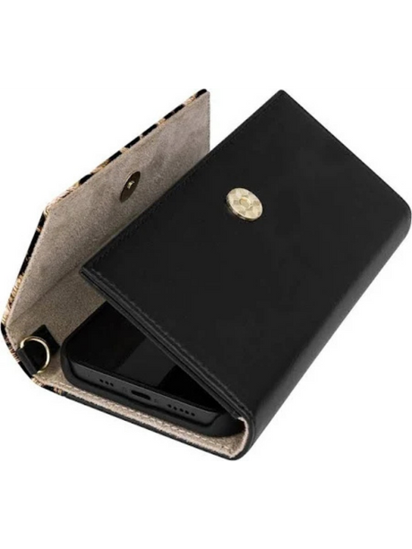 Panterprint Wallet Hoesje iPhone 13 Pro &ndash; Luxe &amp; Polsband | Telefoonstar