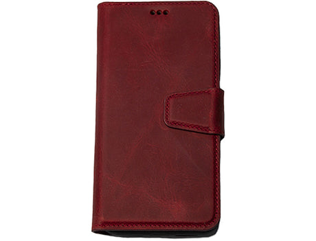 Hoesje Samsung Galaxy S26 Leer % Boekmodel 2 in 1 Rood