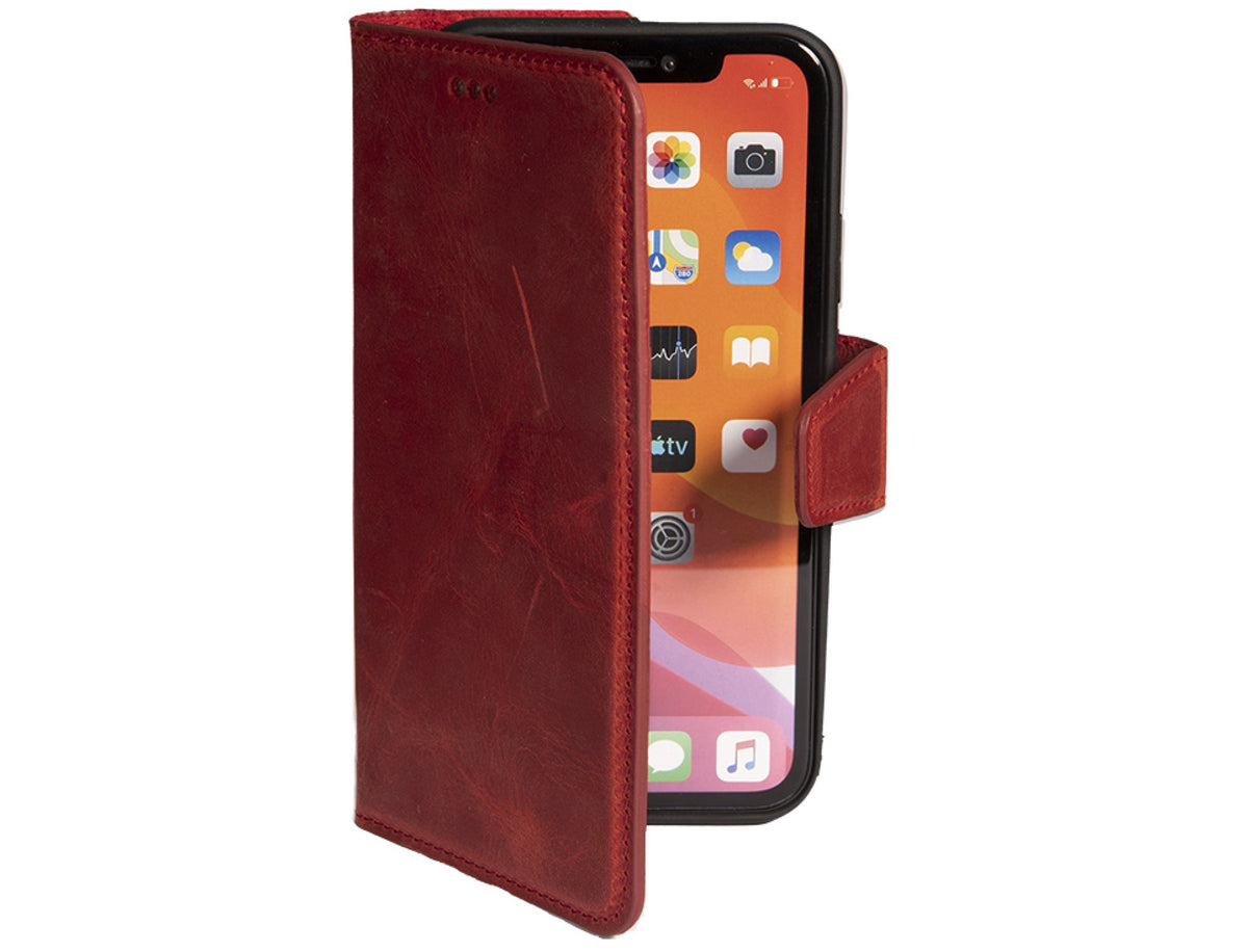 Hoesje Samsung Galaxy S26 Leer % Boekmodel 2 in 1 Rood
