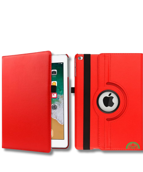 Hoesje voor iPad 10.2 inch (2021) 9e generatie en 8e generatie Rood Slank licht en stevig