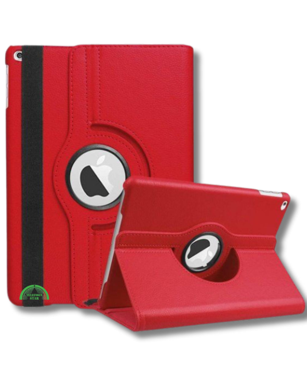 Hoesje voor iPad 10.2 inch (2021) 9e generatie en 8e generatie Rood Slank licht en stevig