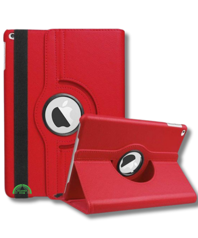 Hoesje voor iPad 10.2 inch (2021) 9e generatie en 8e generatie Rood Slank licht en stevig