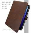 iPad 10 de Gen 2022 Hoes Luxe Bruine Bookcase 10.9 inch Schokbestendig