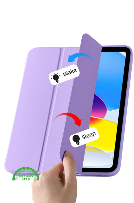 Beschermhoes voor iPad 10.9 (2022 / 10th Gen) Paars