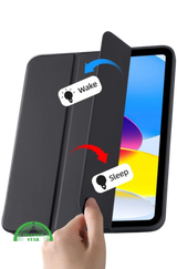 Beschermhoes voor iPad 10.2 (2022 / 10th Gen) &ndash; Slim Cover met Drie-Delige Stand