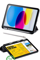 Beschermhoes voor iPad 10.2 (2022 / 10th Gen) &ndash; Slim Cover met Drie-Delige Stand