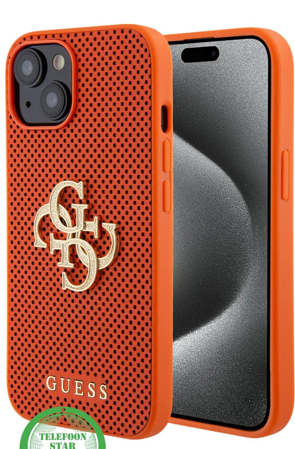 iPhone 13 Hoesje Met Ventilatie & Goud Accent